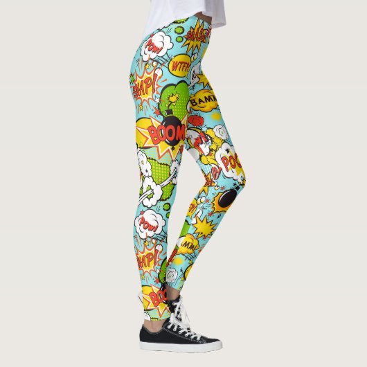 Leggings Pop Art coloré (Droite)