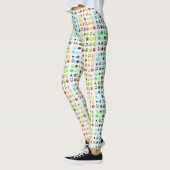 Leggings Pop Art Cupcakes Pâques 2 (Gauche)