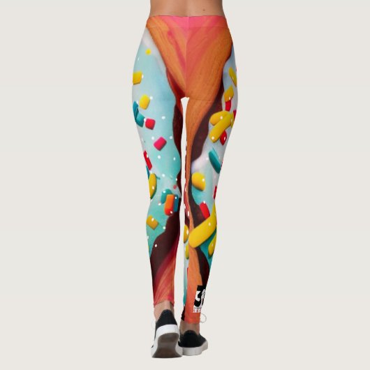 Leggings Pop Art Donut (Dos)