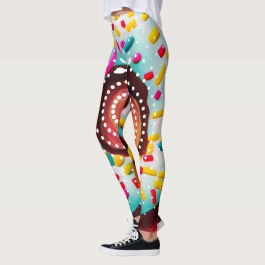 Leggings Pop Art Donut (Gauche)