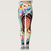 Leggings Pop Art Donut (Devant)