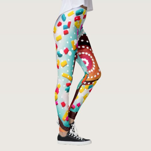 Leggings Pop Art Donut (Droite)