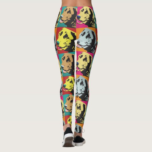 Leggings Pop Art Labrador Retriever (Dos)