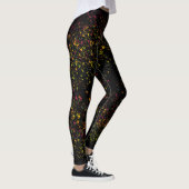 Leggings Pop Art Lèvres colorées (Droite)