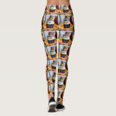 Leggings Pop Art Pilgrim Cupcakes (Dos)
