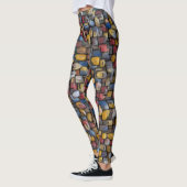 Leggings pop Art Popcorn (Gauche)