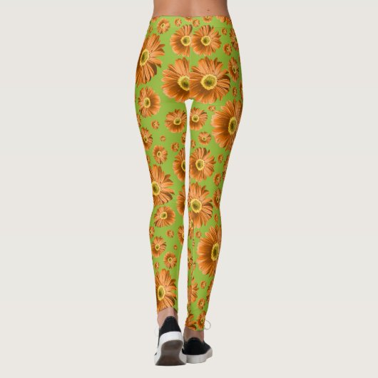 Leggings Pop Daisy Orange (Dos)