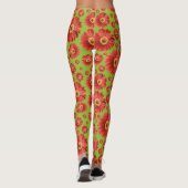 Leggings Pop Daisy Rouge (Dos)