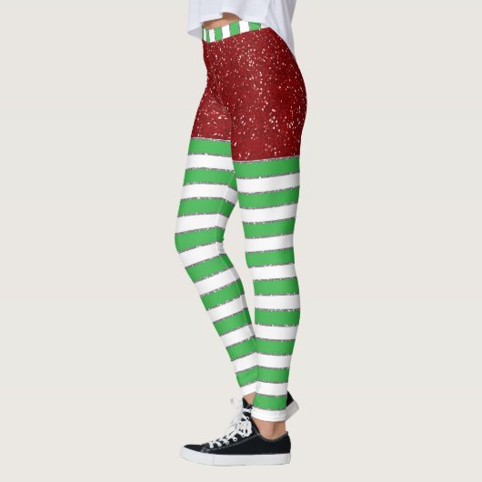Leggings Pop Stripes (Gauche)