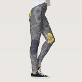 Leggings Poppies Cali surdimensionnées Impression en gris e (Droite)
