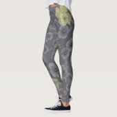 Leggings Poppies Cali surdimensionnées Impression en gris e (Gauche)