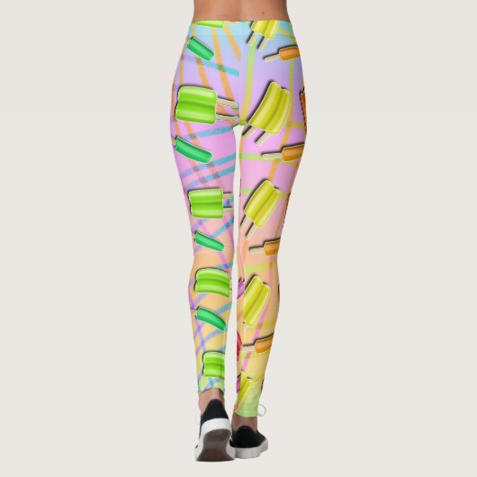LEGGINGS POPSICLES D'ART DE POP (Dos)
