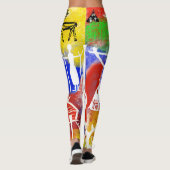 Leggings Populära samiska mönster (Dos)