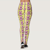 Leggings porcin rose (Dos)