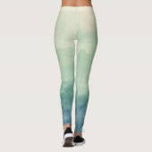 Leggings Porte active bleu ombre (Dos)