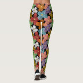 Leggings Porte-documents de poche Chalk Daisies (Dos)