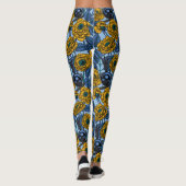 Leggings Porté en rose (Dos)