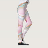 Leggings Porte rose clair Marbre Collection tendance (Droite)