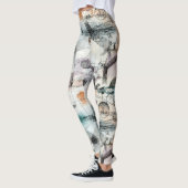 Leggings Portez l’air : l’art de Klee en mouvement (Gauche)