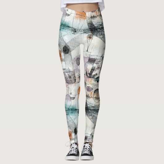 Leggings Portez l’air : l’art de Klee en mouvement (Devant)