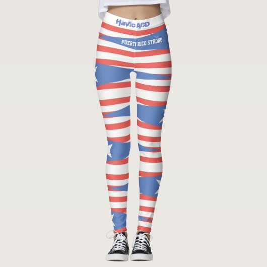Leggings Porto Rico FLAG PR.LEGGINGS P.R.STRONG ACD HAVIC (Devant)