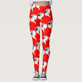 Leggings Portrait de Dogue Allemand (Devant)