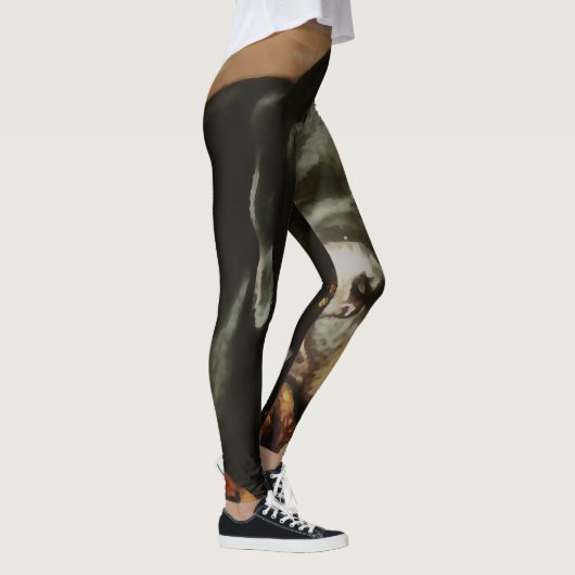 Leggings Portrait de Lover Pet (Droite)