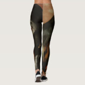 Leggings Portrait de Lover Pet (Dos)