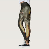 Leggings Portrait de Lover Pet (Gauche)