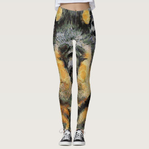 Leggings Portrait de marionnettes rotative artistique
