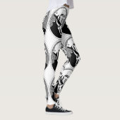 Leggings Portrait noir et blanc de George Washington (Droite)