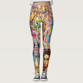 LEGGINGS PORTRAIT ONE DESIGNER COLLAGE (Devant)