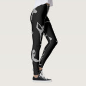 LEGGINGS POSES DE YOGA (NOIR) (Droite)