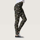 Leggings Possum dans un champ de Berry en noir (Droite)