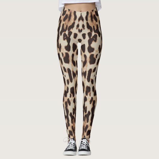 Leggings Poster de animal (Devant)