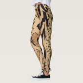 Leggings Poster de animal (Gauche)