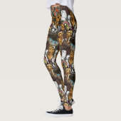 Leggings Poster de animal. Ailes papillons. (Gauche)