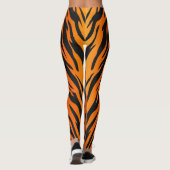 Leggings Poster de animal de la jungle de Tiger (Dos)