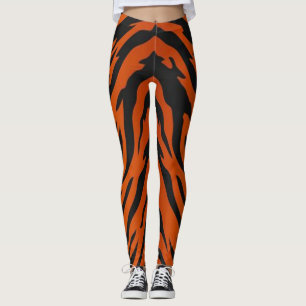 Leggings Poster de animal de la jungle de Tiger