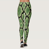 Leggings Poster de animal de serpent chic moderne Motif (Dos)