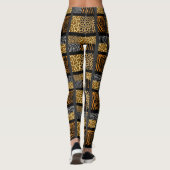 Leggings Poster de animal mixte (Dos)