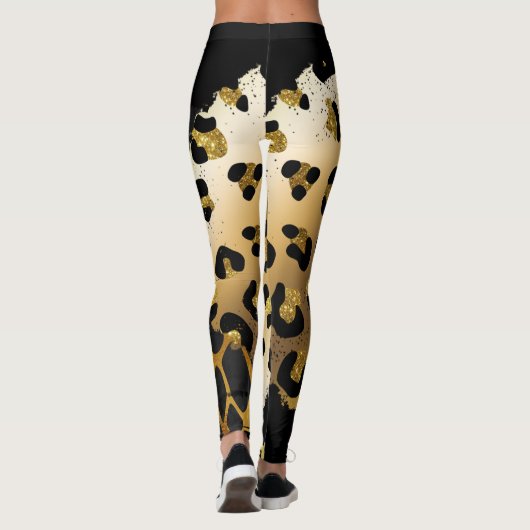 Leggings Poster de animal mixte (Dos)