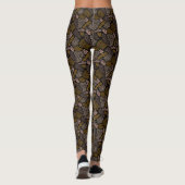 Leggings Poster de animal Safari Brown (Dos)