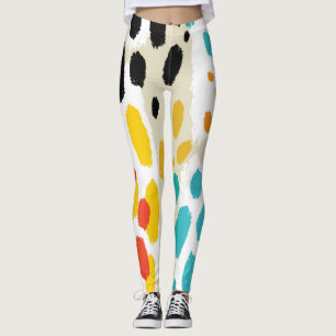 Leggings Poster de animal Vintage Motif sans fil