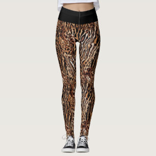 Leggings Poster de animal Wild Safari Motif