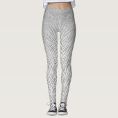 Leggings posters de animaux Parties scintillant ar (Devant)
