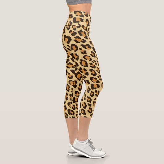 Leggings posters de animaux, Yoga Capris haut tail (Droite)