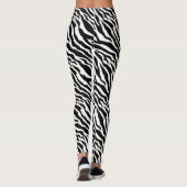 Leggings Posters de animaux Zebra Stripe (Dos)
