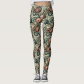 Leggings Posture de la Perdition - gothique victorien (Devant)