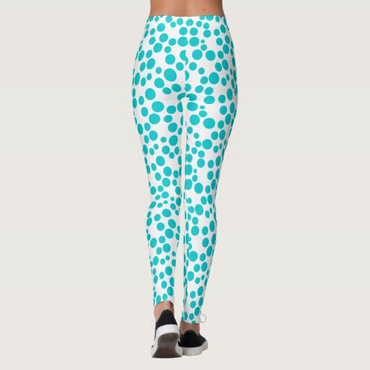 Leggings Pot bleu (Dos)